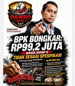 BPK BONGKAR: RP99,2 JUTA DANA BOSP 8 SEKOLAH DI LEBAK TIDAK SESUAI SPESIFIKASI — BARANG DIBELI TIDAK SESUAI YANG DIPESAN!